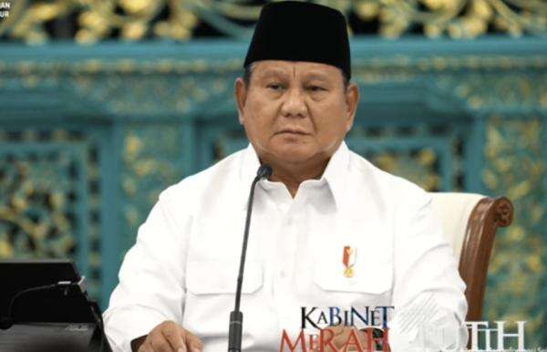 Prabowo Pimpin Sidang Kabinet Paripurna di Istana, Evaluasi Jelang 2 Tahun Pemerintahan Prabowo Pimpin Sidang Kabinet Paripurna di Istana, Evaluasi Jelang 2 Tahun Pemerintahan