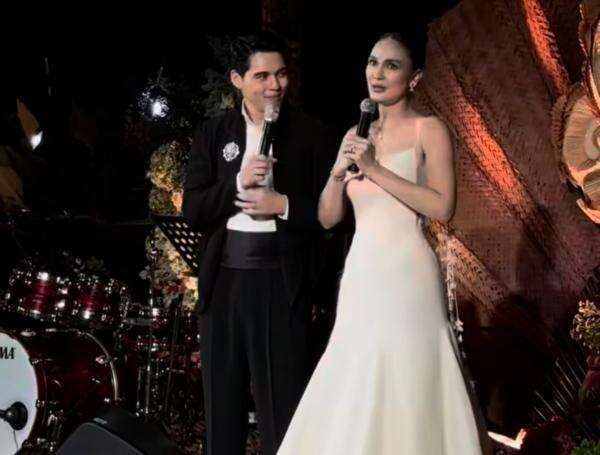 5 Potret Resepsi Pernikahan Luna Maya dan Maxime, dari Gaun Hian Tjen hingga Jumpsuit Modern