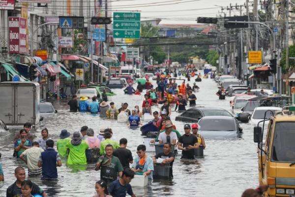 Banjir Thailand Meluas, Korban Tewas Jadi 31 Orang Banjir Thailand Meluas, Korban Tewas Jadi 31 Orang