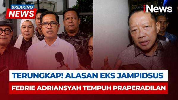 Mantan Jampidsus Febrie Adriansyah Tempuh Praperadilan, Kuasa Hukum Sebut Kliennya Dizalimi Mantan Jampidsus Febrie Adriansyah Tempuh Praperadilan, Kuasa Hukum Sebut Kliennya Dizalimi