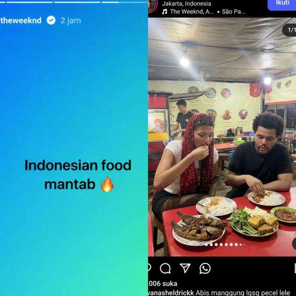 Viral! Foto The Weeknd Makan Pecel Lele Usai Konser di Jakarta, Ini Faktanya! Viral! Foto The Weeknd Makan Pecel Lele Usai Konser di Jakarta, Ini Faktanya!
