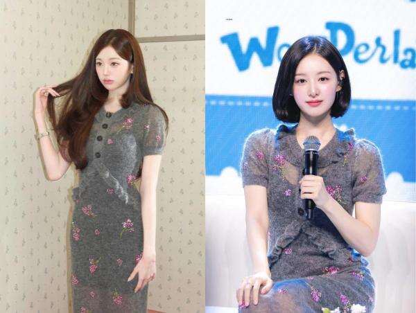 Viral! Jang Won-young dan Kim Ji-won Pakai Gaun yang Sama, 2 Gaya Berbeda Jadi Sorotan Viral! Jang Won-young dan Kim Ji-won Pakai Gaun yang Sama, 2 Gaya Berbeda Jadi Sorotan