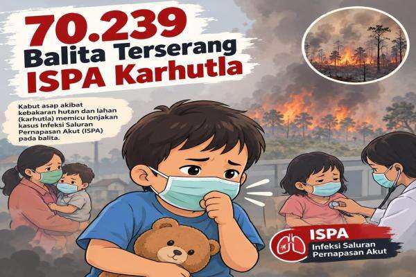 70.239 Balita Terserang ISPA Karhutla, Puan Minta Pemerintah Sediakan Layanan dan Tanggung Biaya Pengobatan 70.239 Balita Terserang ISPA Karhutla, Puan Minta Pemerintah Sediakan Layanan dan Tanggung Biaya Pengobatan