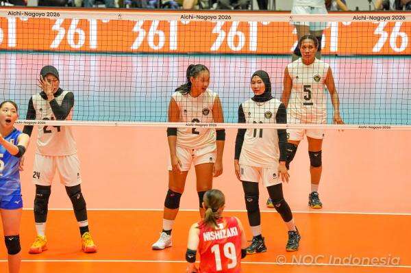 Timnas Voli Putri Indonesia Hancurkan Vietnam di Asian Games Aichi-Nagoya 2026 Timnas Voli Putri Indonesia Hancurkan Vietnam di Asian Games Aichi-Nagoya 2026