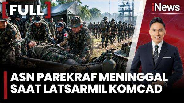 ASN Kemenekraf Meninggal saat Latsarmil Komcad, Tito Minta Evaluasi Tes Kesehatan ASN Kemenekraf Meninggal saat Latsarmil Komcad, Tito Minta Evaluasi Tes Kesehatan