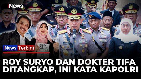 Kapolri Tegaskan Penahanan Roy Suryo dan Dokter Tifa Sudah Sesuai Prosedur Hukum Kapolri Tegaskan Penahanan Roy Suryo dan Dokter Tifa Sudah Sesuai Prosedur Hukum