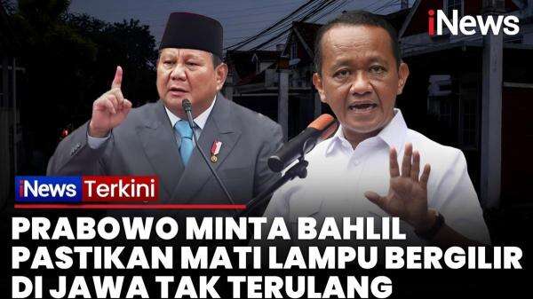 Jawa Sempat Padam, Presiden Prabowo Instruksikan PLN Percepat Atasi Krisis Listrik Nasional Jawa Sempat Padam, Presiden Prabowo Instruksikan PLN Percepat Atasi Krisis Listrik Nasional