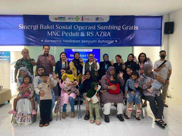 MNC Peduli dan Yayasan Jalinan Kasih Telah Operasi 5.000 Pasien Bibir Sumbing Sejak 2004 MNC Peduli dan Yayasan Jalinan Kasih Telah Operasi 5.000 Pasien Bibir Sumbing Sejak 2004