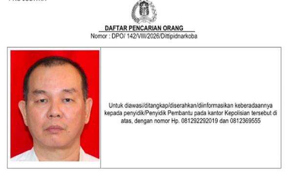 Polri Buru Yuwanky Pemilik dan Pemasok Narkoba di Planet Batam Polri Buru Yuwanky Pemilik dan Pemasok Narkoba di Planet Batam