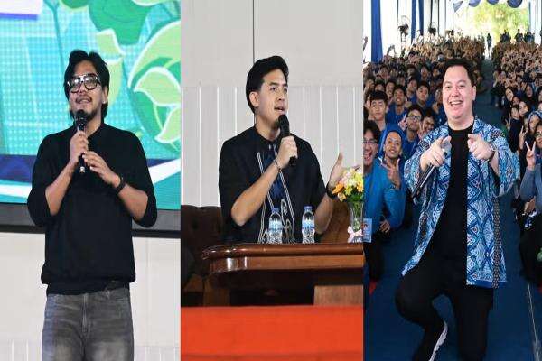 MPKMB 63 IPB: Ferry Irwandi Sebut Kuliah Adalah Privilege, Jerome Polin Dorong Eksplorasi Diri MPKMB 63 IPB: Ferry Irwandi Sebut Kuliah Adalah Privilege, Jerome Polin Dorong Eksplorasi Diri