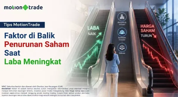 Tips MotionTrade, Kenali Faktor di Balik Penurunan Saham saat Laba Naik Tips MotionTrade, Kenali Faktor di Balik Penurunan Saham saat Laba Naik