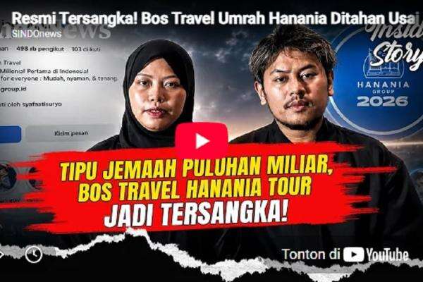 Suami Istri Pemilik Hanania Travel Ditetapkan Jadi Tersangka Penipuan Jemaah Umrah Suami Istri Pemilik Hanania Travel Ditetapkan Jadi Tersangka Penipuan Jemaah Umrah