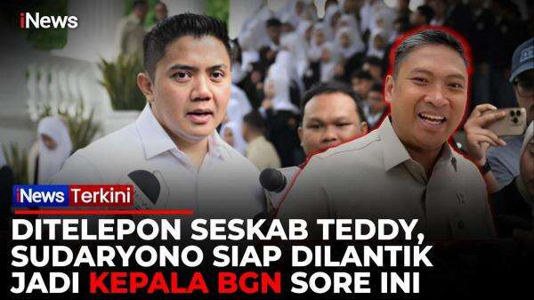 Jelang Dilantik Jadi Kepala BGN, Sudaryono Ungkap Telepon dari Seskab Teddy Jelang Dilantik Jadi Kepala BGN, Sudaryono Ungkap Telepon dari Seskab Teddy