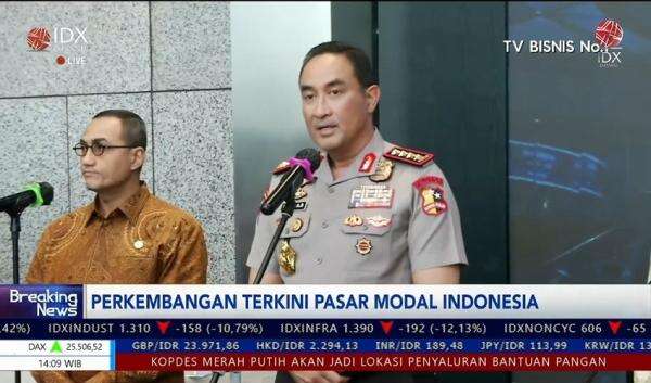 MSCI Ancam Bursa RI Masuk Standalone Market, Kapolri Siap Terjunkan Tim Usut Pelanggaran MSCI Ancam Bursa RI Masuk Standalone Market, Kapolri Siap Terjunkan Tim Usut Pelanggaran