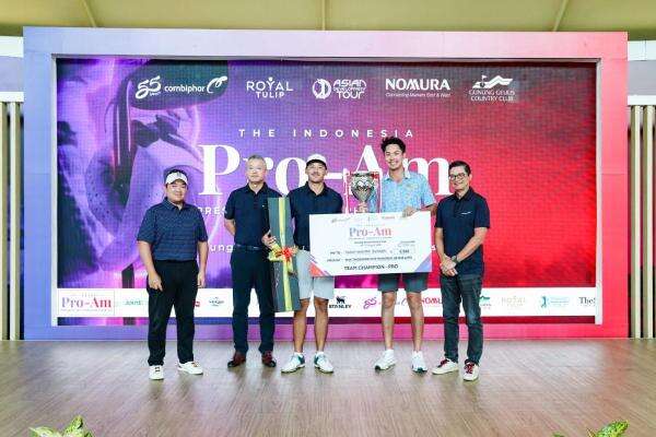 Parathakorn Suyasri/Luke Evan Moore Juara Beregu The Indonesia Pro-Am 2026 Parathakorn Suyasri/Luke Evan Moore Juara Beregu The Indonesia Pro-Am 2026