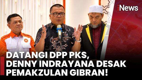 Denny Indrayana Sambangi PKS, Desak Parpol Mulai Proses Pemakzulan Gibran Denny Indrayana Sambangi PKS, Desak Parpol Mulai Proses Pemakzulan Gibran
