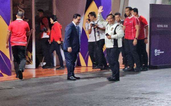 Nonton Langsung Laga Final Indonesia Vs Thailand, Presiden Prabowo Tiba di Stadion GBK Nonton Langsung Laga Final Indonesia Vs Thailand, Presiden Prabowo Tiba di Stadion GBK