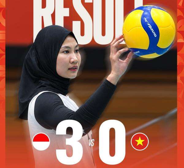 Hasil Asian Games Aichi-Nagoya 2026: Timnas Voli Putri Indonesia Menang 3-0 atas Vietnam Hasil Asian Games Aichi-Nagoya 2026: Timnas Voli Putri Indonesia Menang 3-0 atas Vietnam