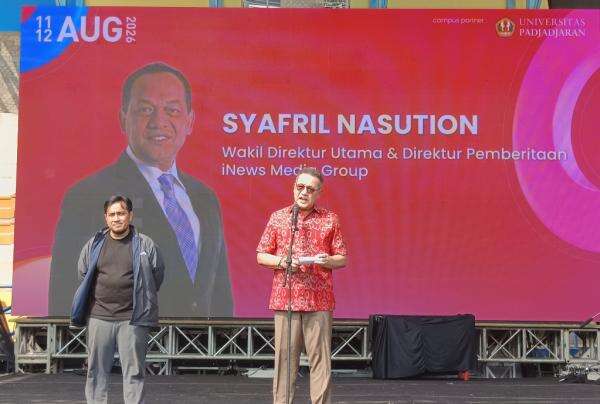 iNews Campus Connect Unpad, Syafril Nasution Dorong Mahasiswa Berani Ciptakan Perubahan iNews Campus Connect Unpad, Syafril Nasution Dorong Mahasiswa Berani Ciptakan Perubahan