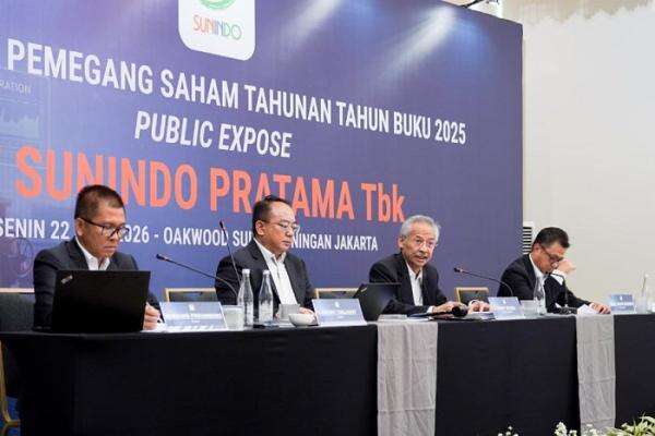 RUPST, Sunindo (SUNI) Tebar Dividen Rp25 Miliar RUPST, Sunindo (SUNI) Tebar Dividen Rp25 Miliar
