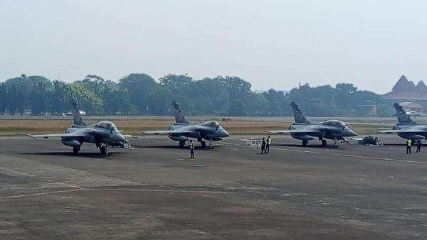 Rangkaian Demo Udara HUT Ke-81 RI, Rafale Bakal Pamer Manuver High-G Turn di Depan Prabowo Rangkaian Demo Udara HUT Ke-81 RI, Rafale Bakal Pamer Manuver High-G Turn di Depan Prabowo