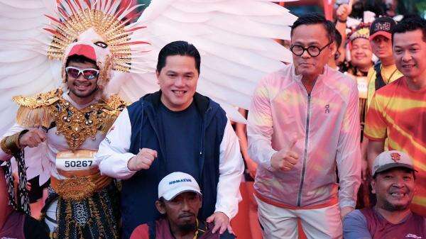 Menpora Erick Thohir Dorong Kesetaraan Ruang bagi Pelari Disabilitas Menpora Erick Thohir Dorong Kesetaraan Ruang bagi Pelari Disabilitas
