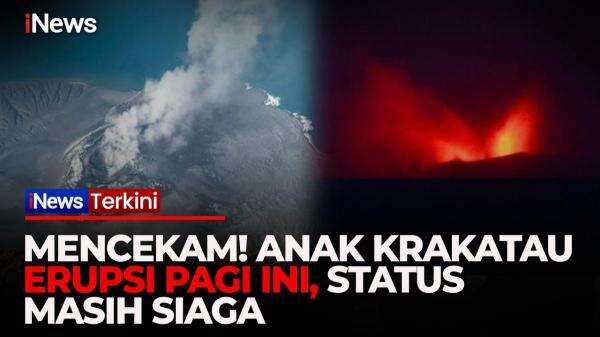 Mencekam! Gunung Anak Krakatau Kembali Erupsi, Badan Geologi Ungkap Potensi Letusan Masih Tinggi Mencekam! Gunung Anak Krakatau Kembali Erupsi, Badan Geologi Ungkap Potensi Letusan Masih Tinggi