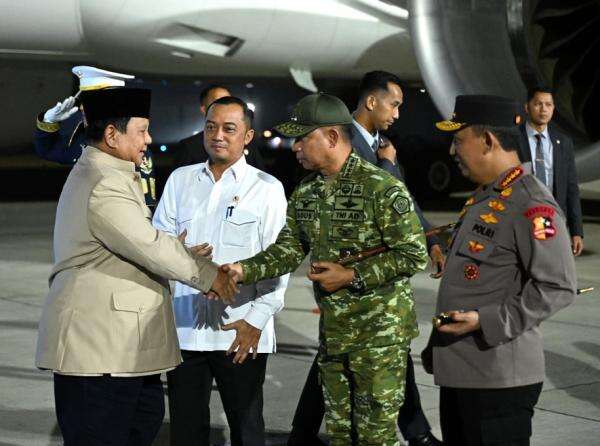 Presiden Prabowo Tiba di Tanah Air usai Kunjungi Vladivostok Rusia Presiden Prabowo Tiba di Tanah Air usai Kunjungi Vladivostok Rusia