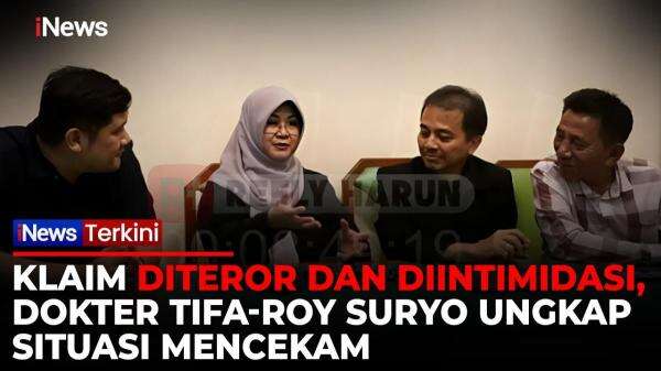 Dokter Tifa dan Roy Suryo Ngaku Diintimidasi Jelang Pembuktian Ijazah Jokowi, Sebut Ada Pihak Takut Hadapi Persidangan Dokter Tifa dan Roy Suryo Ngaku Diintimidasi Jelang Pembuktian Ijazah Jokowi, Sebut Ada Pihak Takut Hadapi Persidangan
