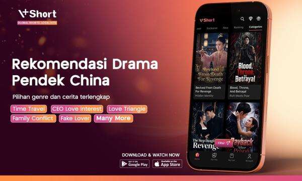 Rekomendasi Judul Microdrama China di V+Short, Ceritanya Singkat tapi Bikin Nagih Rekomendasi Judul Microdrama China di V+Short, Ceritanya Singkat tapi Bikin Nagih