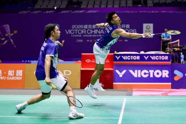 Tahan Sakit di Punggung, Reza Tetap Antar Sabar Menang di China Open 2026 Tahan Sakit di Punggung, Reza Tetap Antar Sabar Menang di China Open 2026
