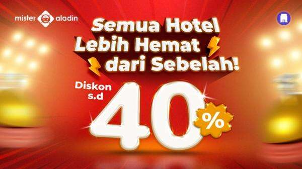 Booking Hotel Dalam dan Luar Negeri Lebih Hemat: Diskon hingga 40 Persen Booking Hotel Dalam dan Luar Negeri Lebih Hemat: Diskon hingga 40 Persen