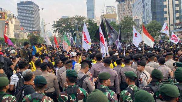 Polisi Sebut Demo di Bundaran HI Tidak Sesuai Aturan, Begini Respons BEM UI Polisi Sebut Demo di Bundaran HI Tidak Sesuai Aturan, Begini Respons BEM UI