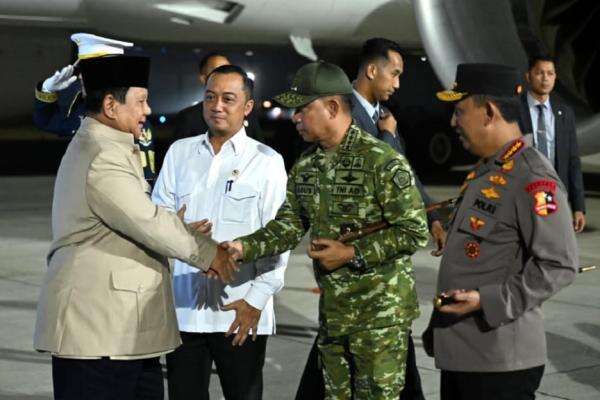 Presiden Prabowo Tiba di Tanah Air usai Kunjungan ke Vladivostok Rusia Presiden Prabowo Tiba di Tanah Air usai Kunjungan ke Vladivostok Rusia
