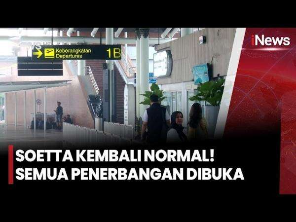 Soekarno-Hatta dan 4 Bandara Lain Kembali Beroperasi Pascaevaluasi Ruang Udara Soekarno-Hatta dan 4 Bandara Lain Kembali Beroperasi Pascaevaluasi Ruang Udara
