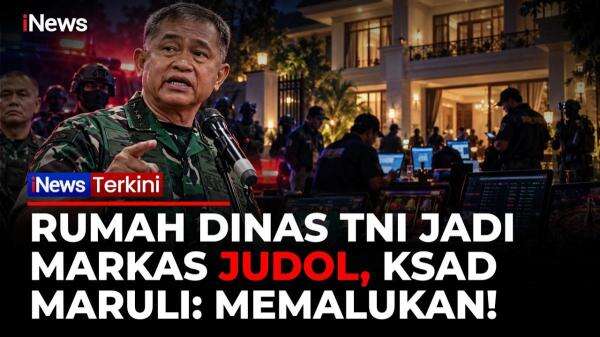 Markas Judol di Rumah Dinas TNI Cijantung Terbongkar, KSAD Pastikan Prajurit Ditindak Markas Judol di Rumah Dinas TNI Cijantung Terbongkar, KSAD Pastikan Prajurit Ditindak