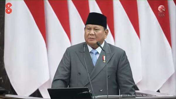 Prabowo Klaim Ciptakan Jutaan Lapangan Kerja, Bidik Ekonomi Tumbuh 6 Persen di Akhir 2026 Prabowo Klaim Ciptakan Jutaan Lapangan Kerja, Bidik Ekonomi Tumbuh 6 Persen di Akhir 2026