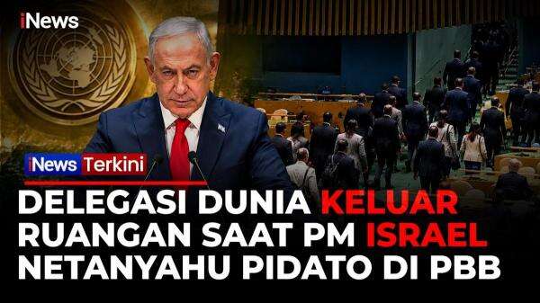 Geger! Delegasi Indonesia dan Sejumlah Negara Walk Out Saat Netanyahu Berpidato di PBB Geger! Delegasi Indonesia dan Sejumlah Negara Walk Out Saat Netanyahu Berpidato di PBB
