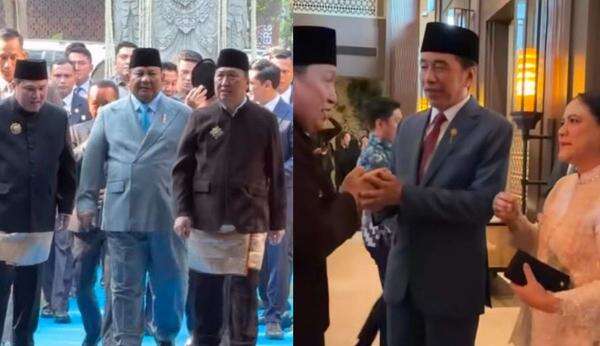 Prabowo-Jokowi Kompak Hadiri Pernikahan Putra Pengusaha Boy Thohir, Duduk Bersebelahan Prabowo-Jokowi Kompak Hadiri Pernikahan Putra Pengusaha Boy Thohir, Duduk Bersebelahan