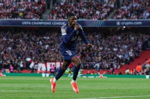 PSG Bungkam Arsenal 1-0 di Leg Pertama Semifinal Liga Champions PSG Bungkam Arsenal 1-0 di Leg Pertama Semifinal Liga Champions