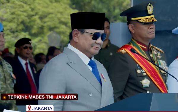 HUT Ke-81 TNI, Prabowo: Jangan Jauh dari Rakyat HUT Ke-81 TNI, Prabowo: Jangan Jauh dari Rakyat
