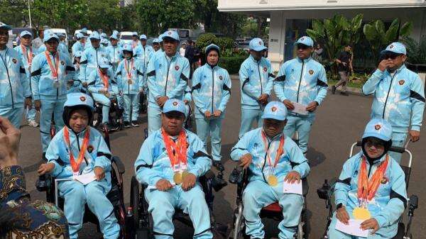 Atlet Asian Games dan Asian Para Games 2026 Tiba di Istana, Terima Bonus dari Presiden Atlet Asian Games dan Asian Para Games 2026 Tiba di Istana, Terima Bonus dari Presiden