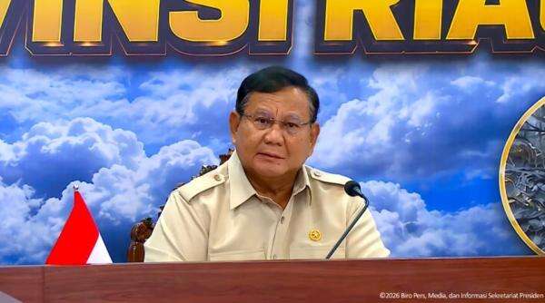 Prabowo Instruksikan Penanganan Karhutla Riau Masuk ke Hotspot: Jangan Tunggu Jadi Titik Api Prabowo Instruksikan Penanganan Karhutla Riau Masuk ke Hotspot: Jangan Tunggu Jadi Titik Api