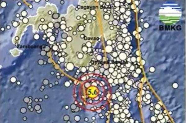 Gempa Hari Ini Magnitudo 5,6 Guncang Tahuna Kepulauan Sangihe, Tak Berpotensi Tsunami Gempa Hari Ini Magnitudo 5,6 Guncang Tahuna Kepulauan Sangihe, Tak Berpotensi Tsunami