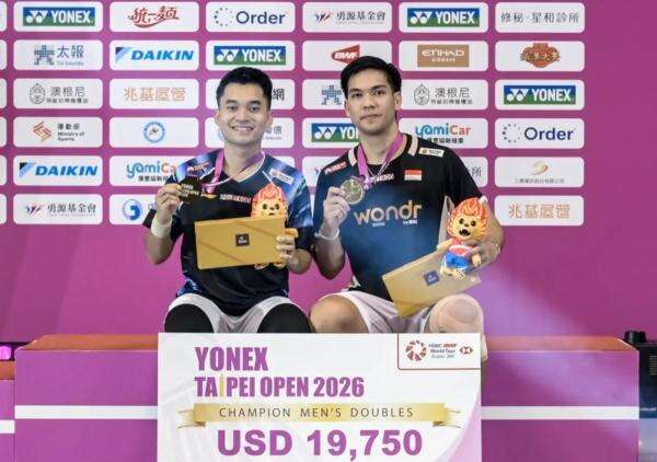 Tak Sekadar Menang, Juara Taipei Open 2026 Jadi Kado Ulang Tahun untuk Leo/Daniel Tak Sekadar Menang, Juara Taipei Open 2026 Jadi Kado Ulang Tahun untuk Leo/Daniel