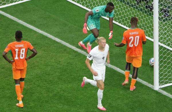 Hasil Piala Dunia 2026: Haaland Pahlawan, Norwegia Tekuk Pantai Gading dan Jumpa Brasil di 16 Besar Hasil Piala Dunia 2026: Haaland Pahlawan, Norwegia Tekuk Pantai Gading dan Jumpa Brasil di 16 Besar