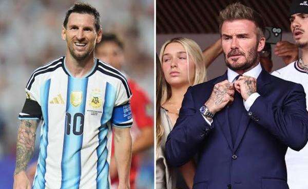 Lionel Messi Gagal Angkat Trofi, David Beckham Beri Dukungan Menyentuh Hati Lionel Messi Gagal Angkat Trofi, David Beckham Beri Dukungan Menyentuh Hati