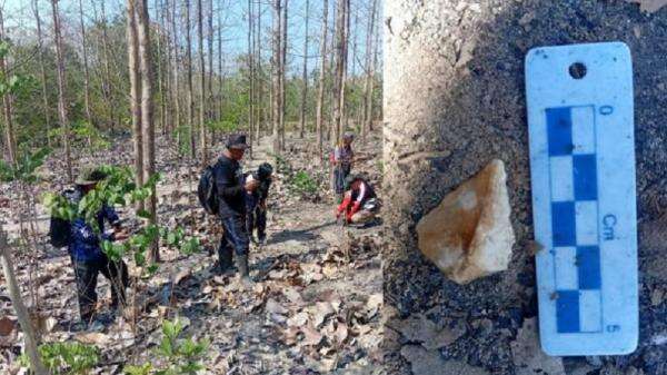 Jejak Kehidupan Masa Lampau Ditemukan di Hutan Nganjuk, Fragmen Tulang hingga Mata Panah Jejak Kehidupan Masa Lampau Ditemukan di Hutan Nganjuk, Fragmen Tulang hingga Mata Panah
