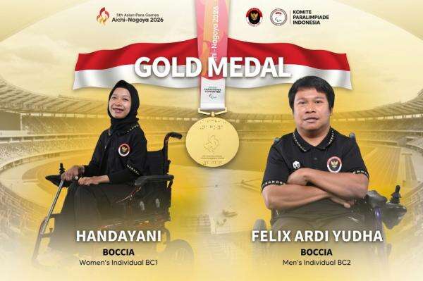 Timnas Boccia Indonesia Menggila di Asian Para Games 2026, Borong 3 Emas Sekaligus! Timnas Boccia Indonesia Menggila di Asian Para Games 2026, Borong 3 Emas Sekaligus!