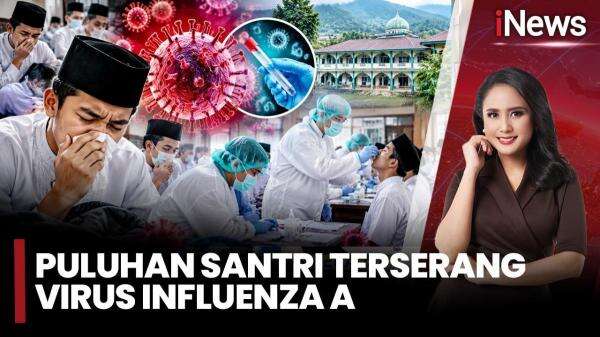 Diduga Terserang Virus Influenza A, Puluhan Santri Ponpes di Kuningan Jalani Pemeriksaan Kesehatan Diduga Terserang Virus Influenza A, Puluhan Santri Ponpes di Kuningan Jalani Pemeriksaan Kesehatan